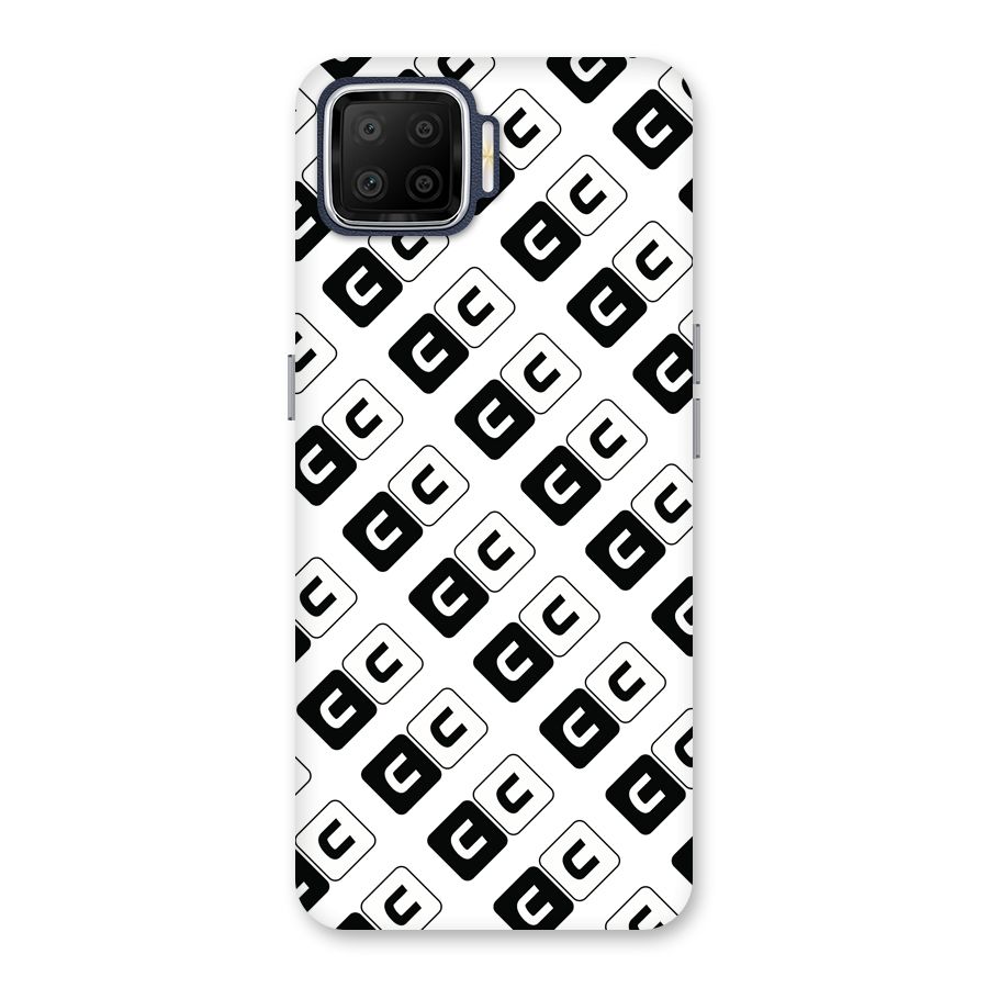 CoversCart Diagonal Banner Back Case for Oppo F17