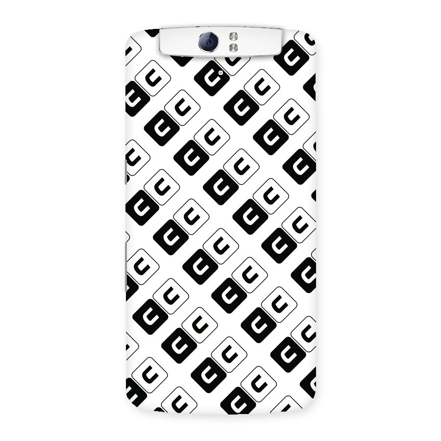 CoversCart Diagonal Banner Back Case for Oppo N1