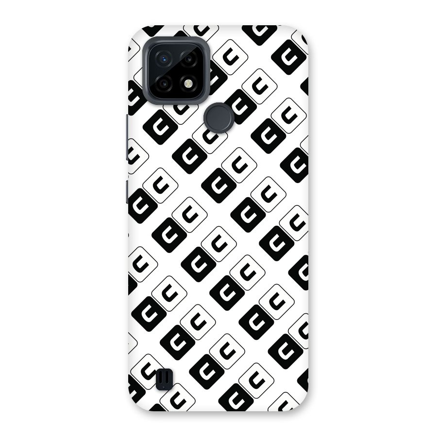 CoversCart Diagonal Banner Back Case for Realme C21