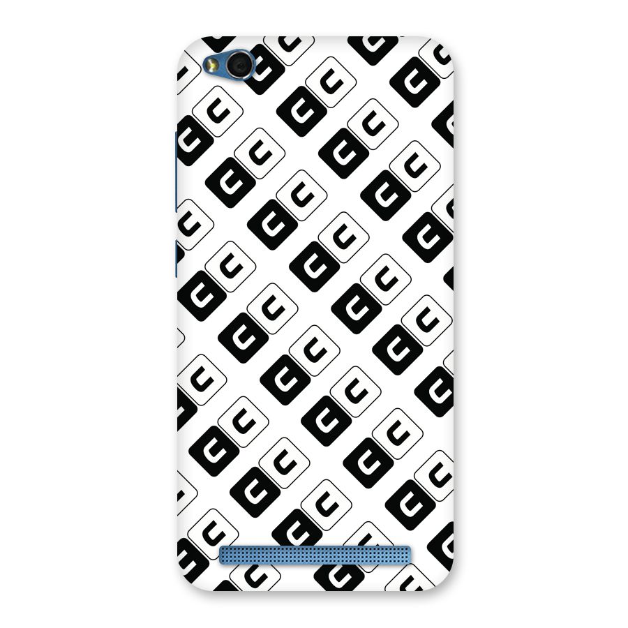 CoversCart Diagonal Banner Back Case for Redmi 5A