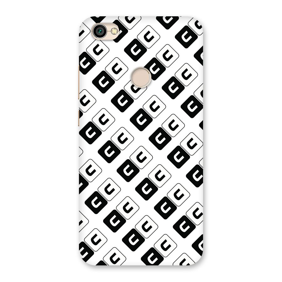 CoversCart Diagonal Banner Back Case for Redmi Y1 2017