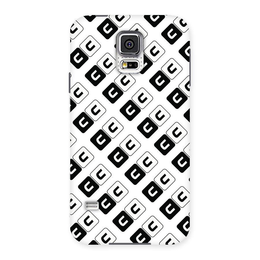 CoversCart Diagonal Banner Back Case for Samsung Galaxy S5