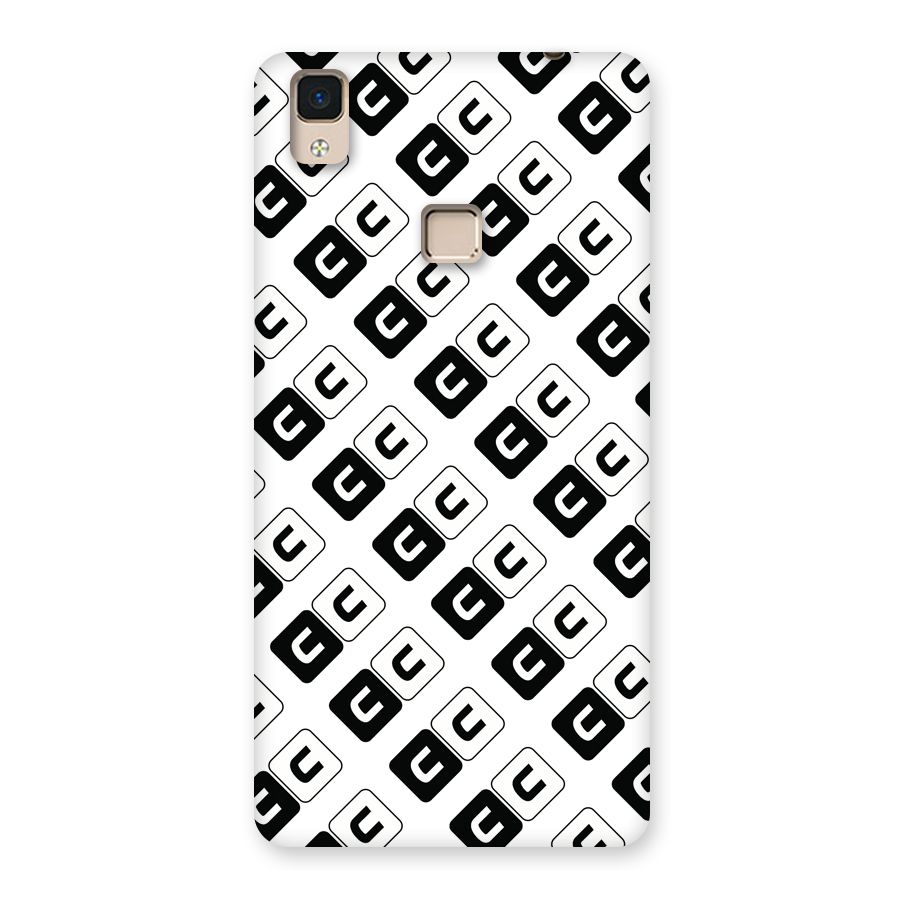 CoversCart Diagonal Banner Back Case for V3 Max
