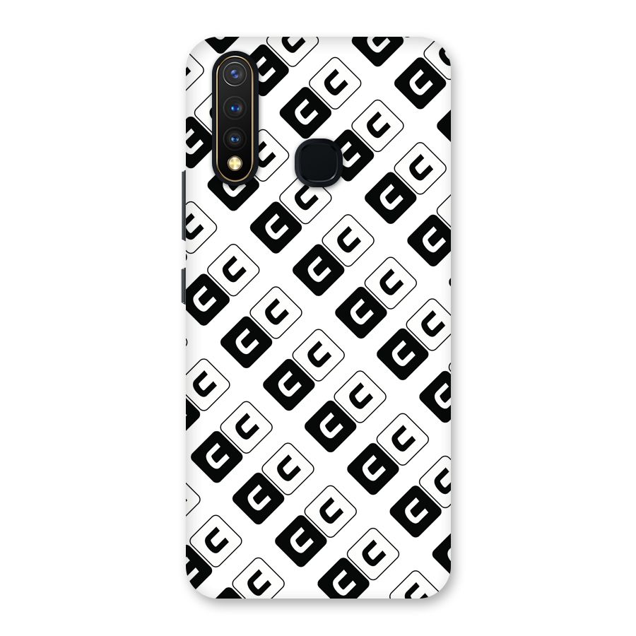 CoversCart Diagonal Banner Back Case for Vivo Y19