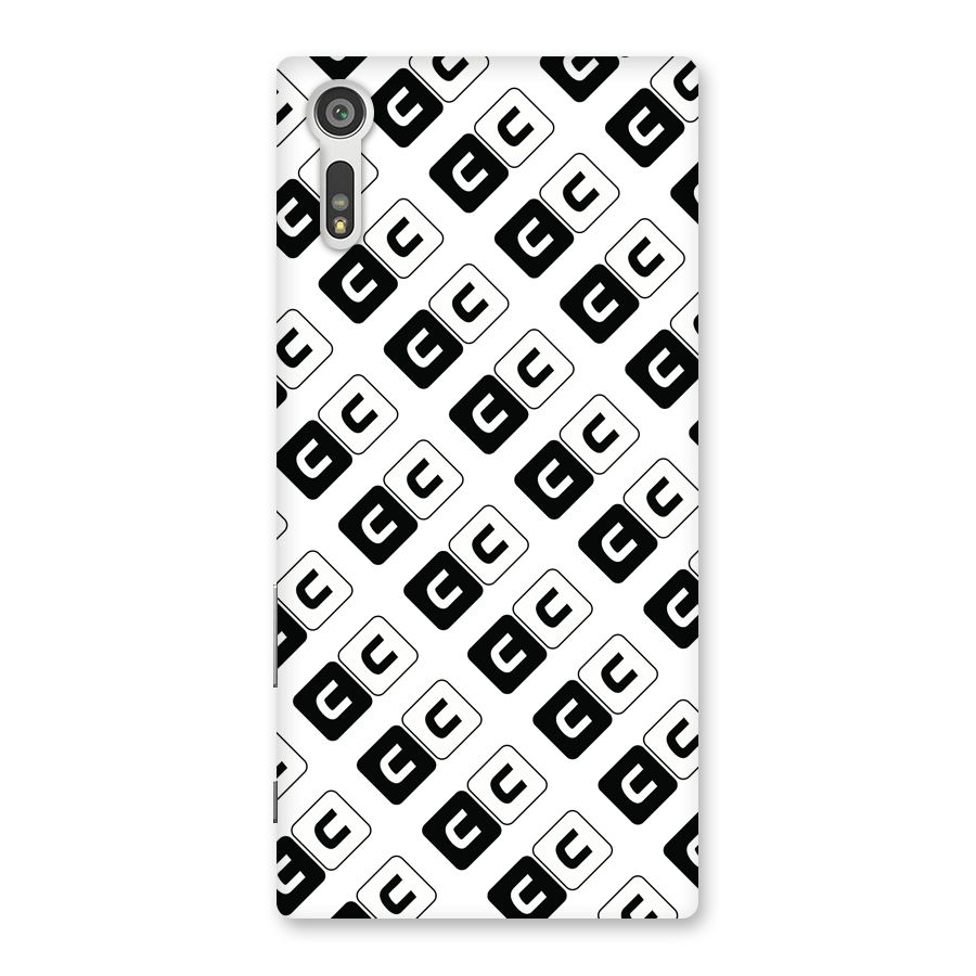 CoversCart Diagonal Banner Back Case for Xperia XZ