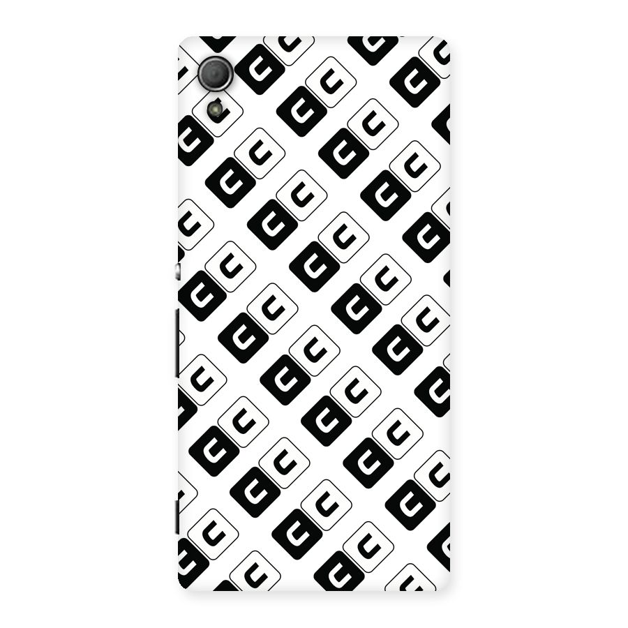 CoversCart Diagonal Banner Back Case for Xperia Z3 Plus