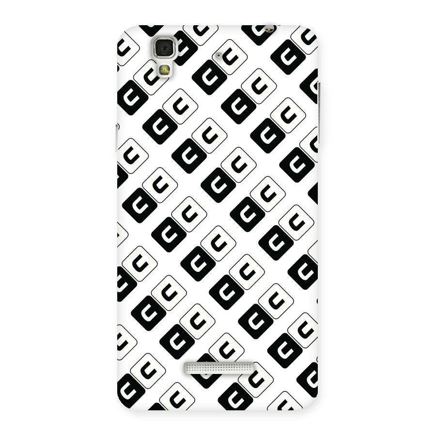 CoversCart Diagonal Banner Back Case for YU Yureka Plus