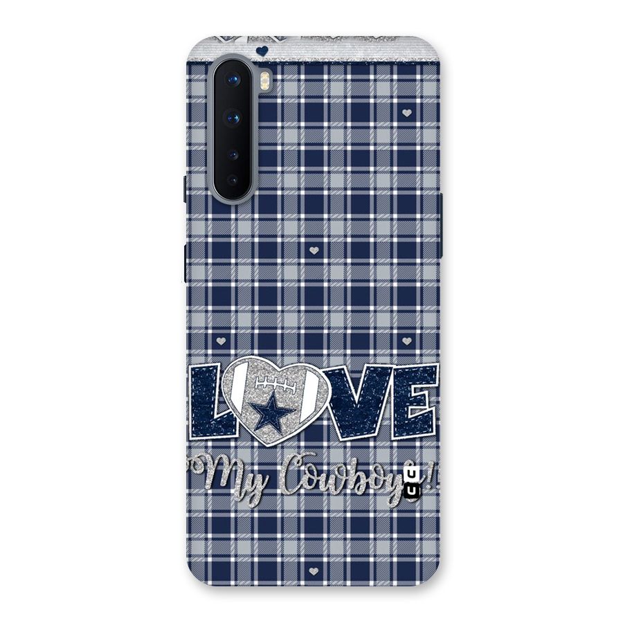 Cowboy Love Back Case for OnePlus Nord