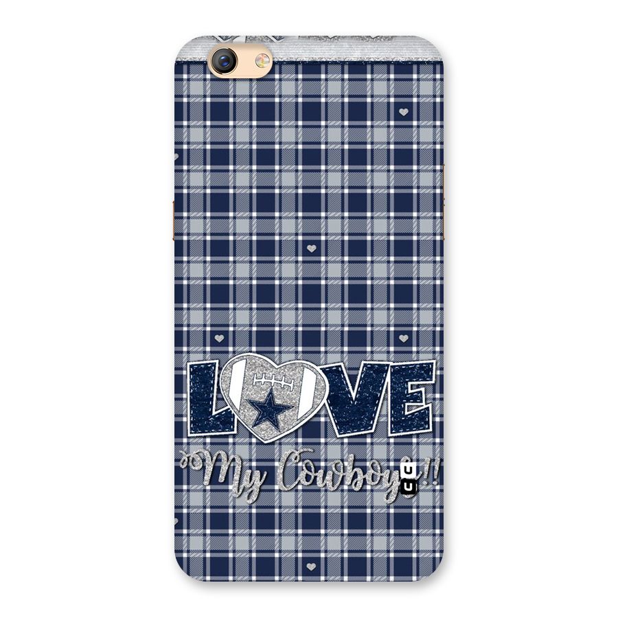 Cowboy Love Back Case for Oppo F3 Plus