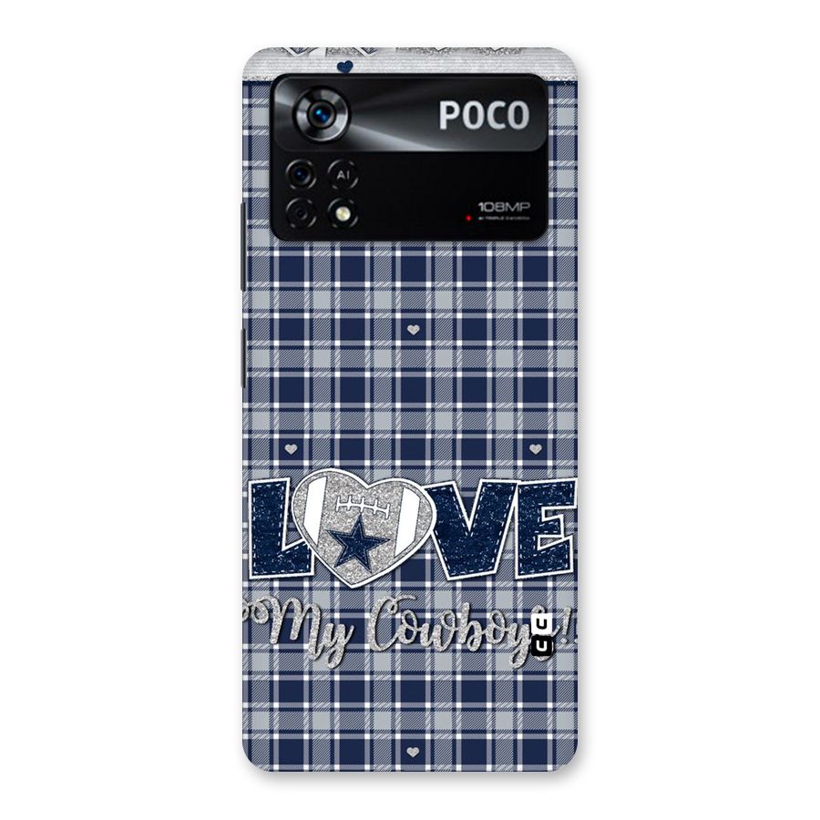 Cowboy Love Back Case for Poco X4 Pro 5G