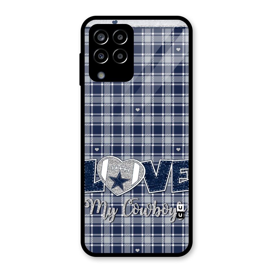 Cowboy Love Glass Back Case for Galaxy M33