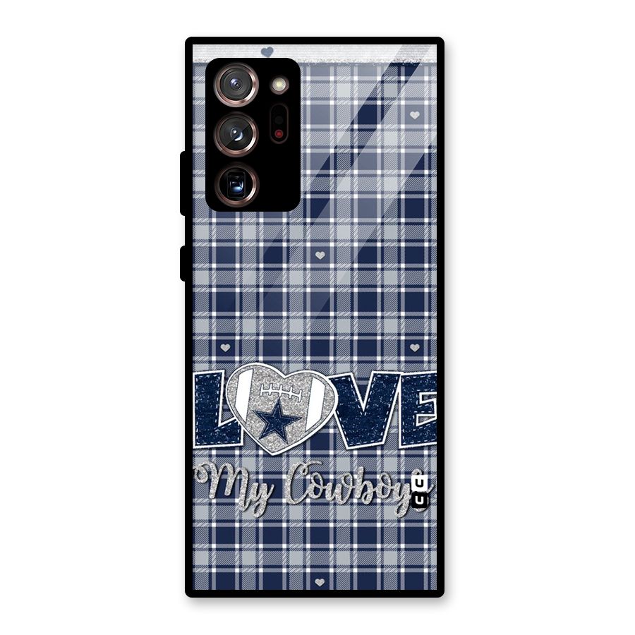Cowboy Love Glass Back Case for Galaxy Note 20 Ultra 5G