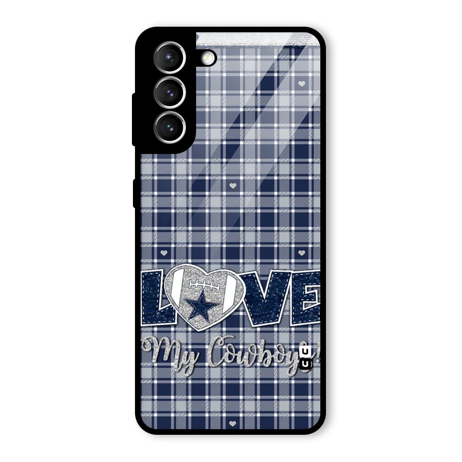 Cowboy Love Glass Back Case for Galaxy S21 5G