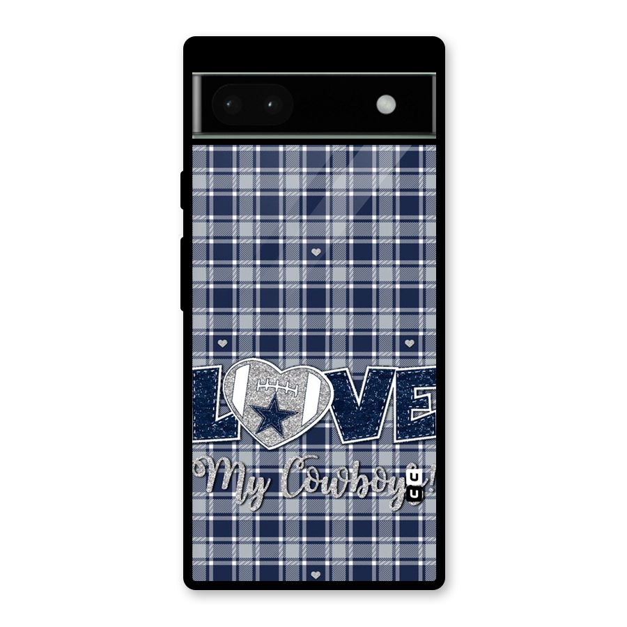 Cowboy Love Glass Back Case for Google Pixel 6a