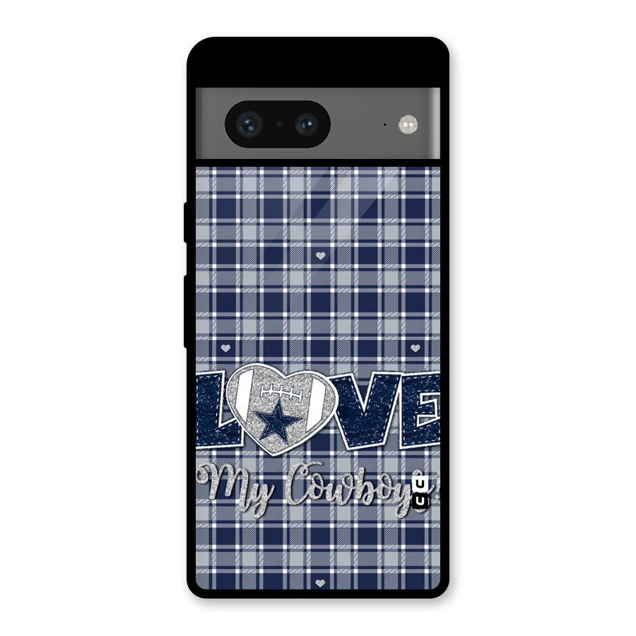 Cowboy Love Glass Back Case for Google Pixel 7