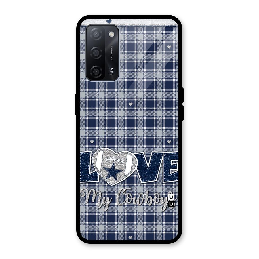 Cowboy Love Glass Back Case for Oppo A53s 5G