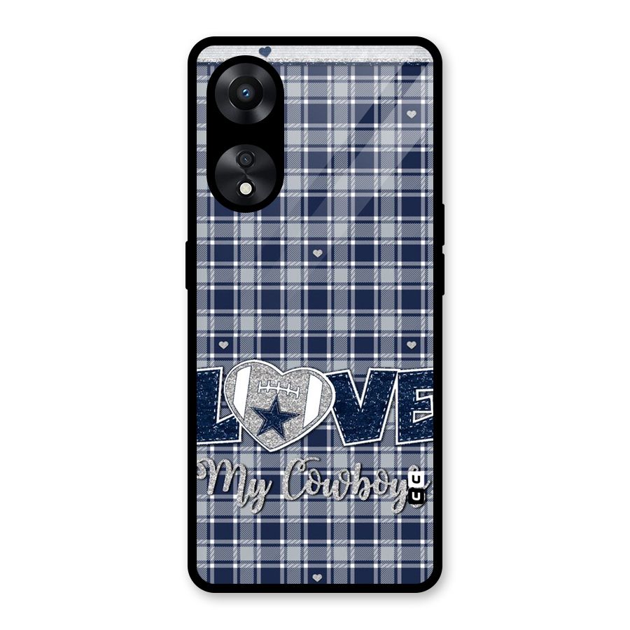 Cowboy Love Glass Back Case for Oppo A78
