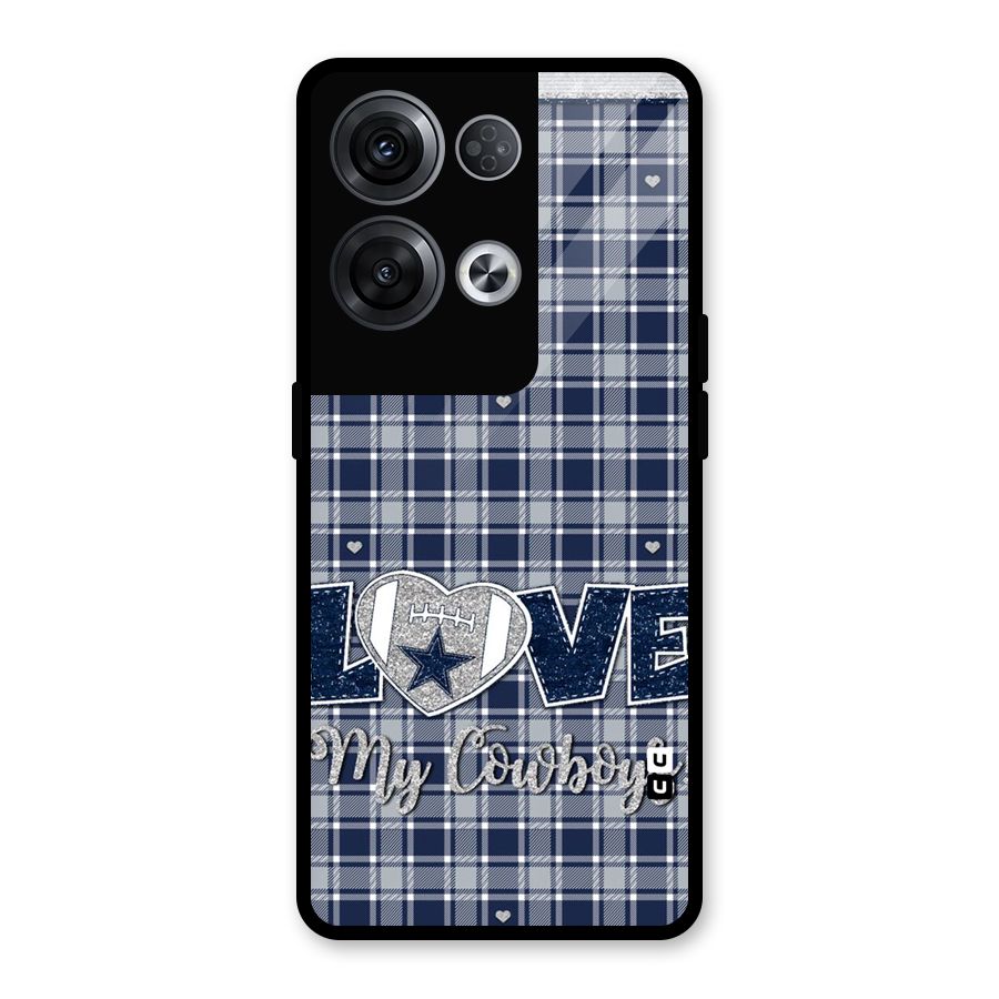 Cowboy Love Glass Back Case for Oppo Reno8 Pro 5G