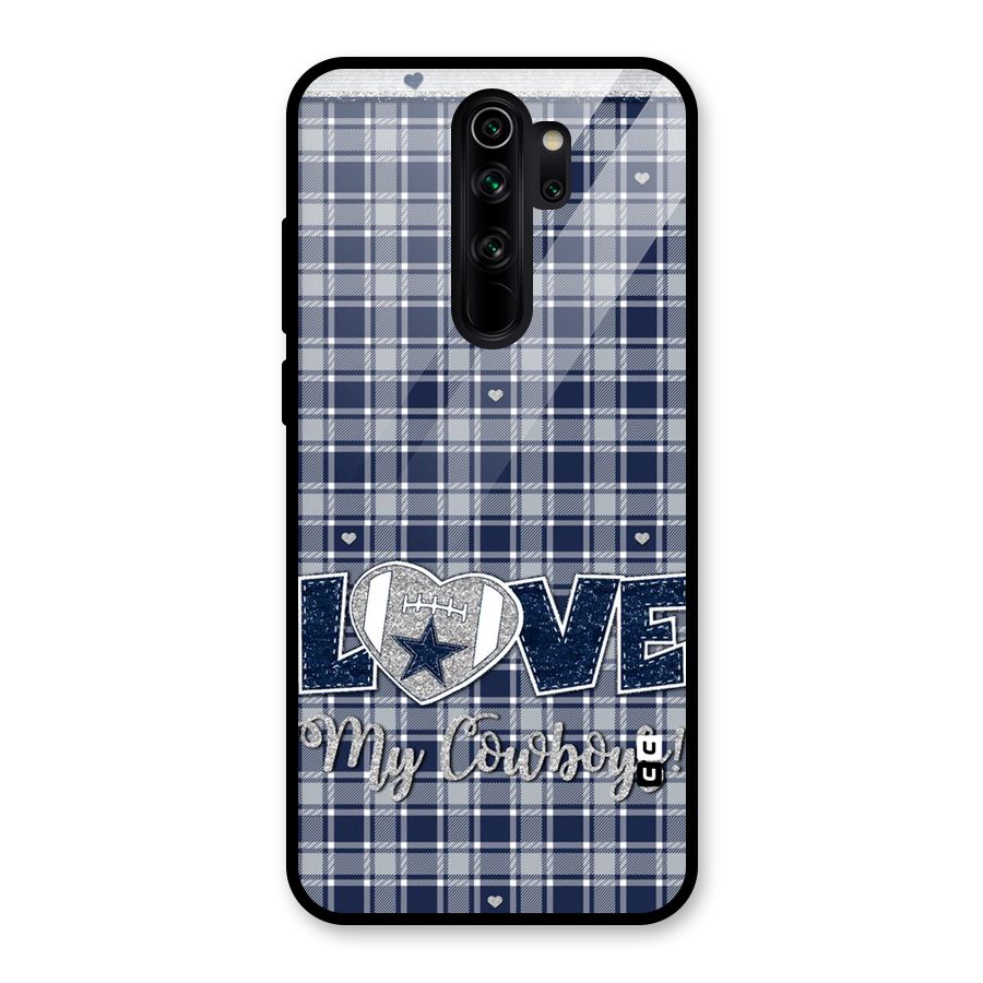 Cowboy Love Glass Back Case for Redmi Note 8 Pro