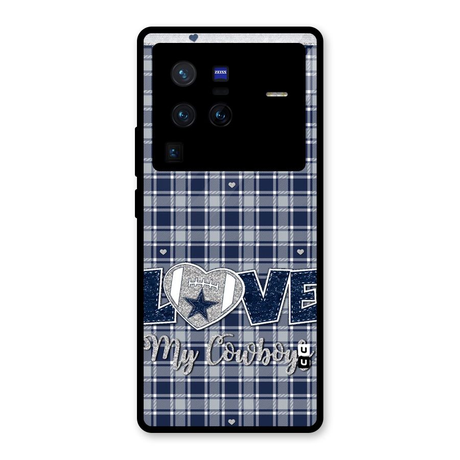 Cowboy Love Glass Back Case for Vivo X80 Pro