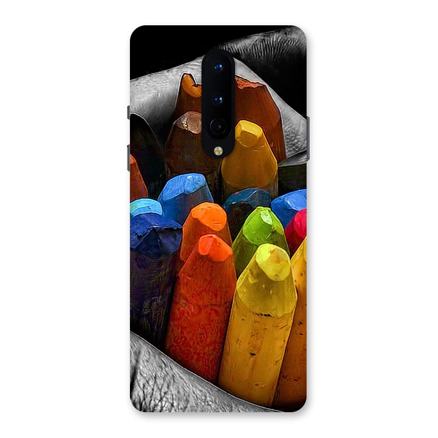 Crayons Beautiful Back Case for OnePlus 8