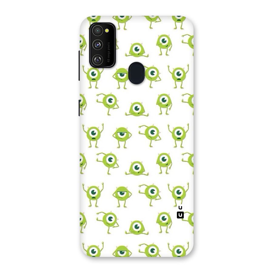 Crazy Green Maniac Back Case for Galaxy M30s