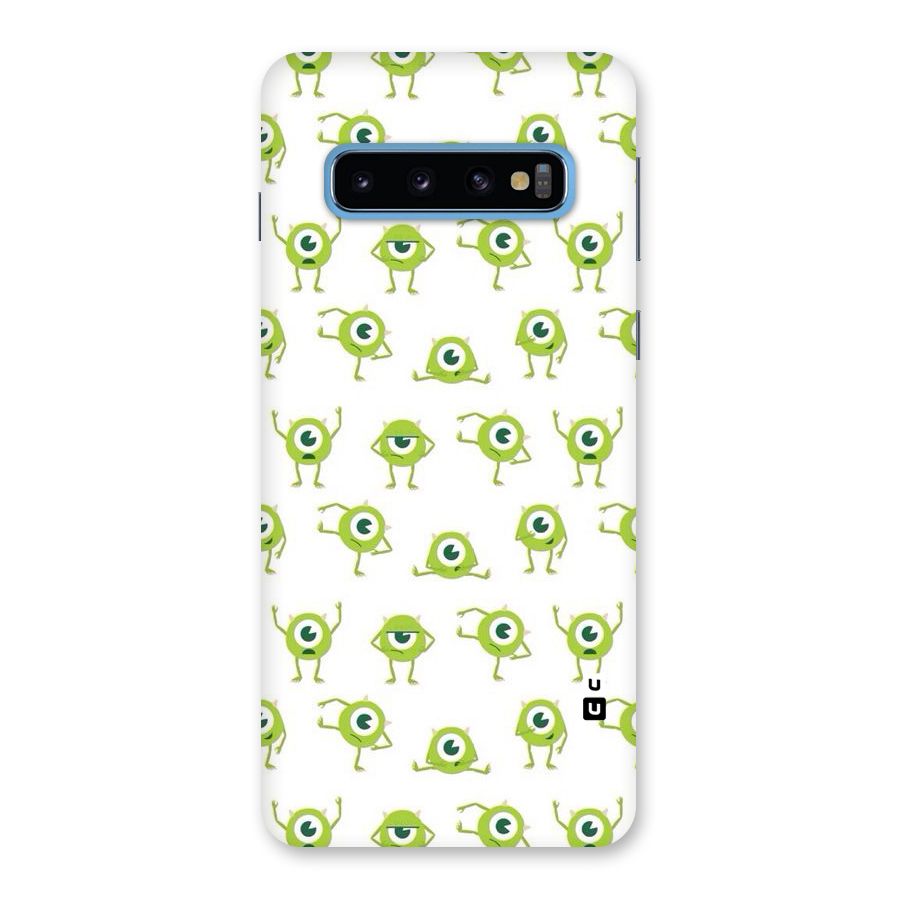 Crazy Green Maniac Back Case for Galaxy S10