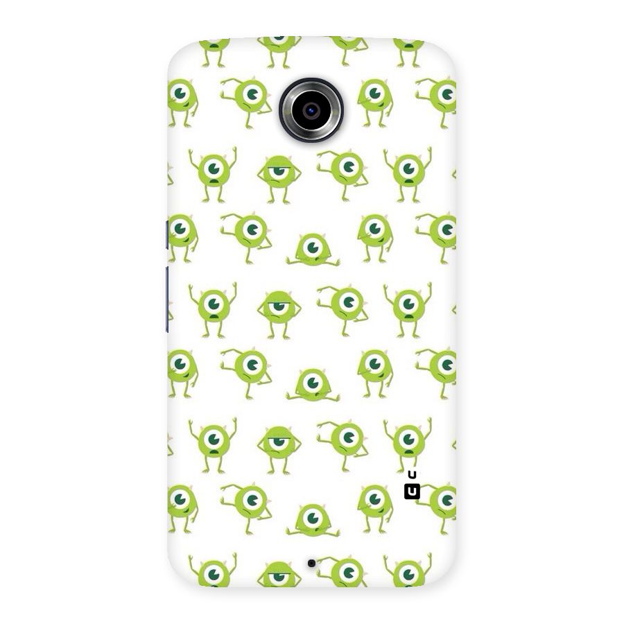 Crazy Green Maniac Back Case for Nexsus 6