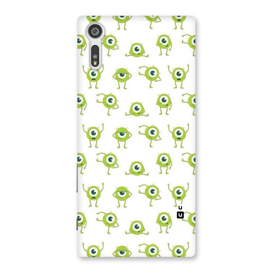 Crazy Green Maniac Back Case for Xperia XZ
