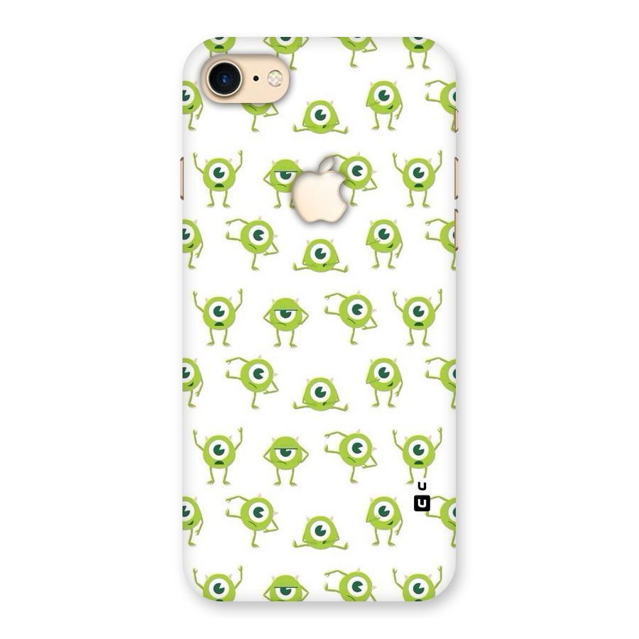 Crazy Green Maniac Back Case for iPhone 7 Apple Cut