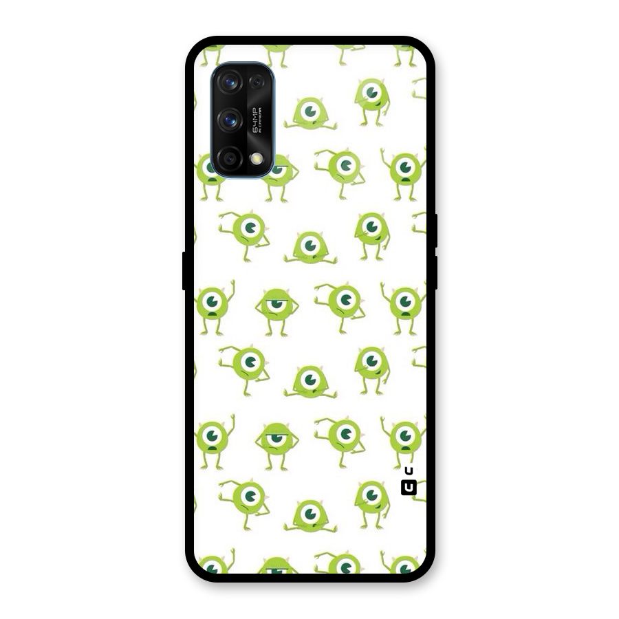 Crazy Green Maniac Glass Back Case for Realme 7 Pro