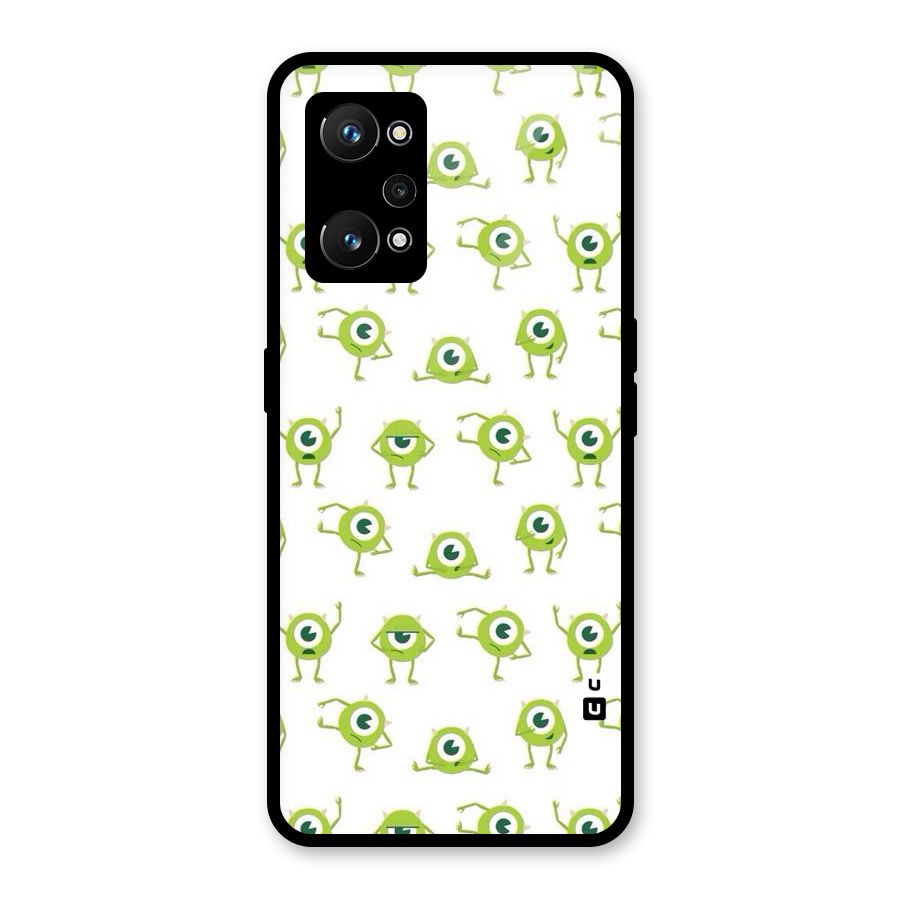 Crazy Green Maniac Glass Back Case for Realme GT Neo 3T