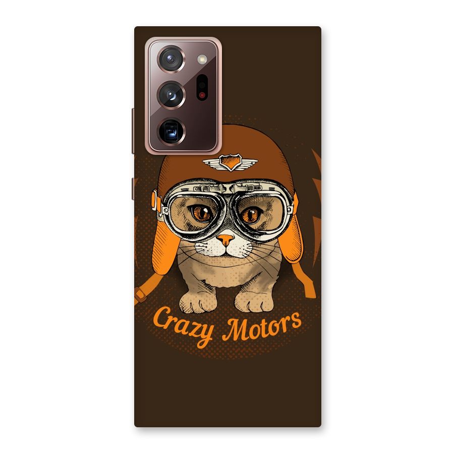 Crazy cat Back Case for Galaxy Note 20 Ultra