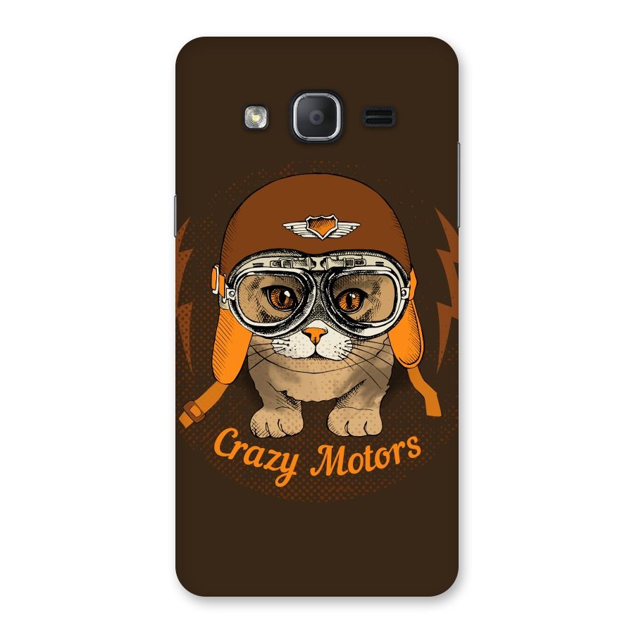Crazy cat Back Case for Galaxy On7 2015