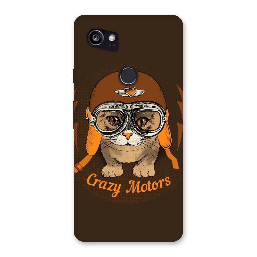 Crazy cat Back Case for Google Pixel 2 XL
