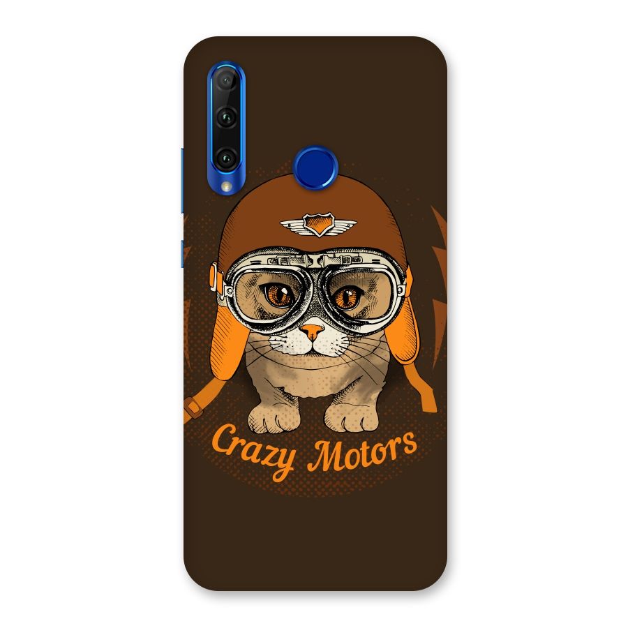 Crazy cat Back Case for Honor 20i