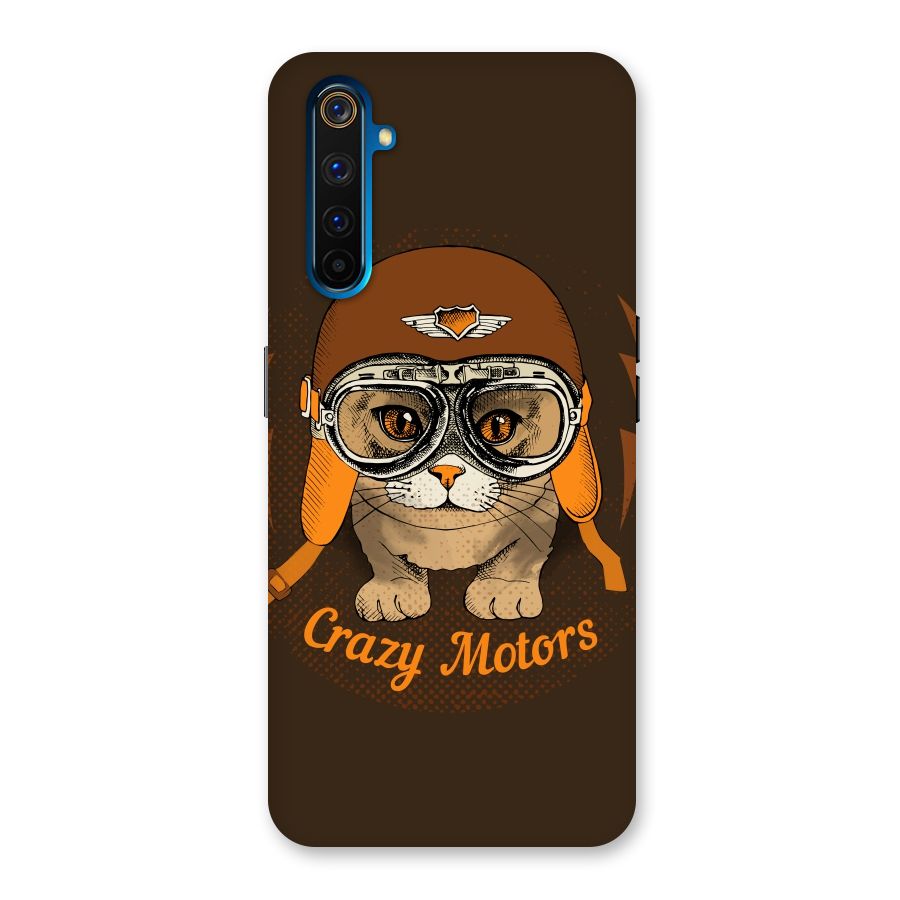 Crazy cat Back Case for Realme 6 Pro