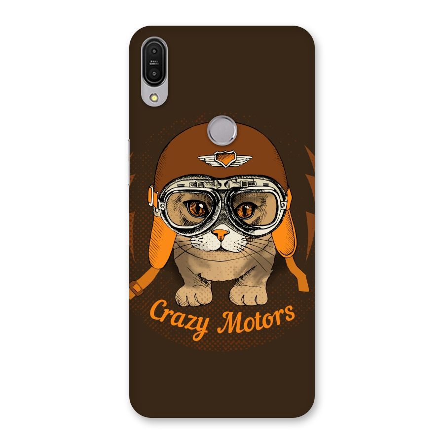 Crazy cat Back Case for Zenfone Max Pro M1
