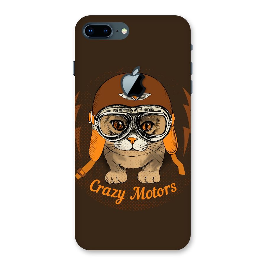 Crazy cat Back Case for iPhone 7 Plus Apple Cut