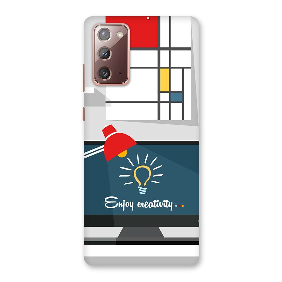 Creative Workspace Design Back Case for Galaxy Note 20