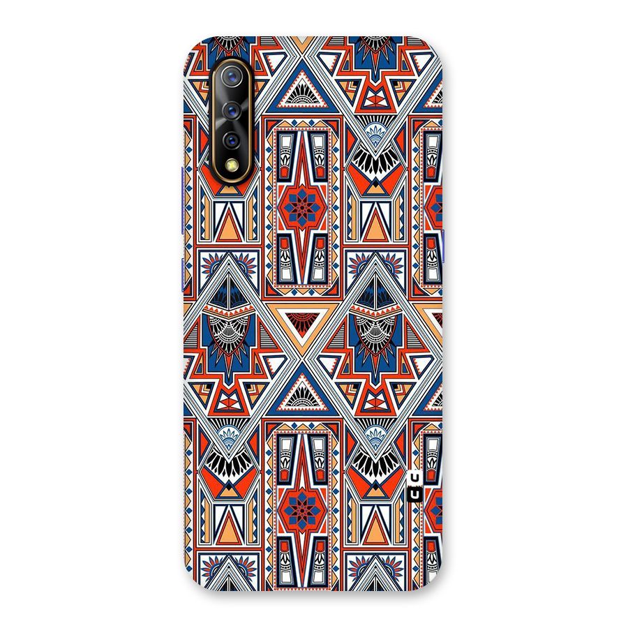 Creative Aztec Art Back Case for Vivo S1