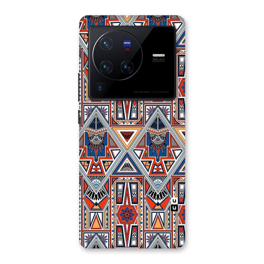 Creative Aztec Art Back Case for Vivo X80 Pro