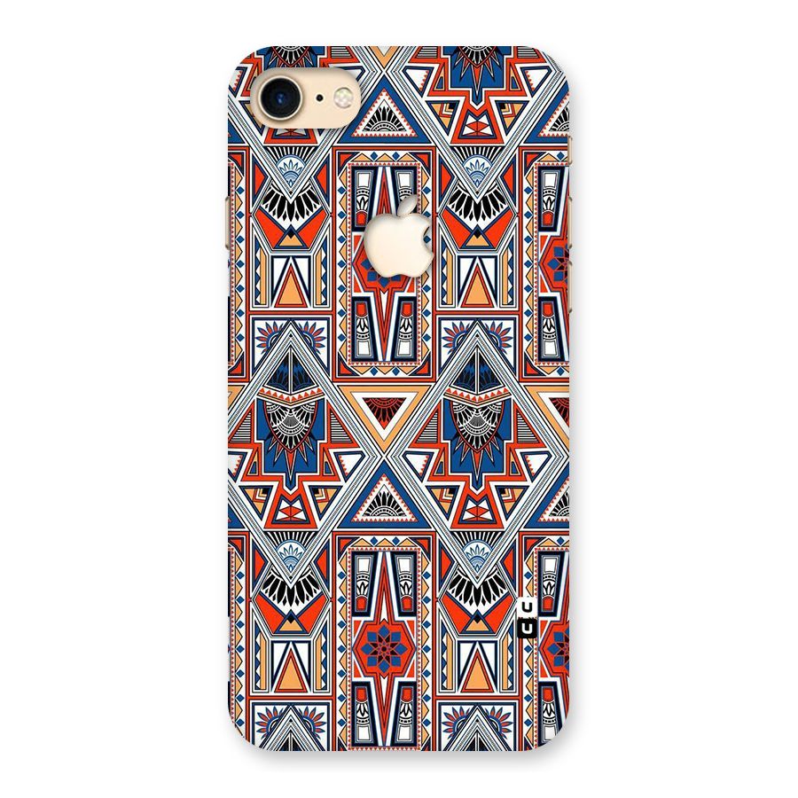 Creative Aztec Art Back Case for iPhone 7 Apple Cut