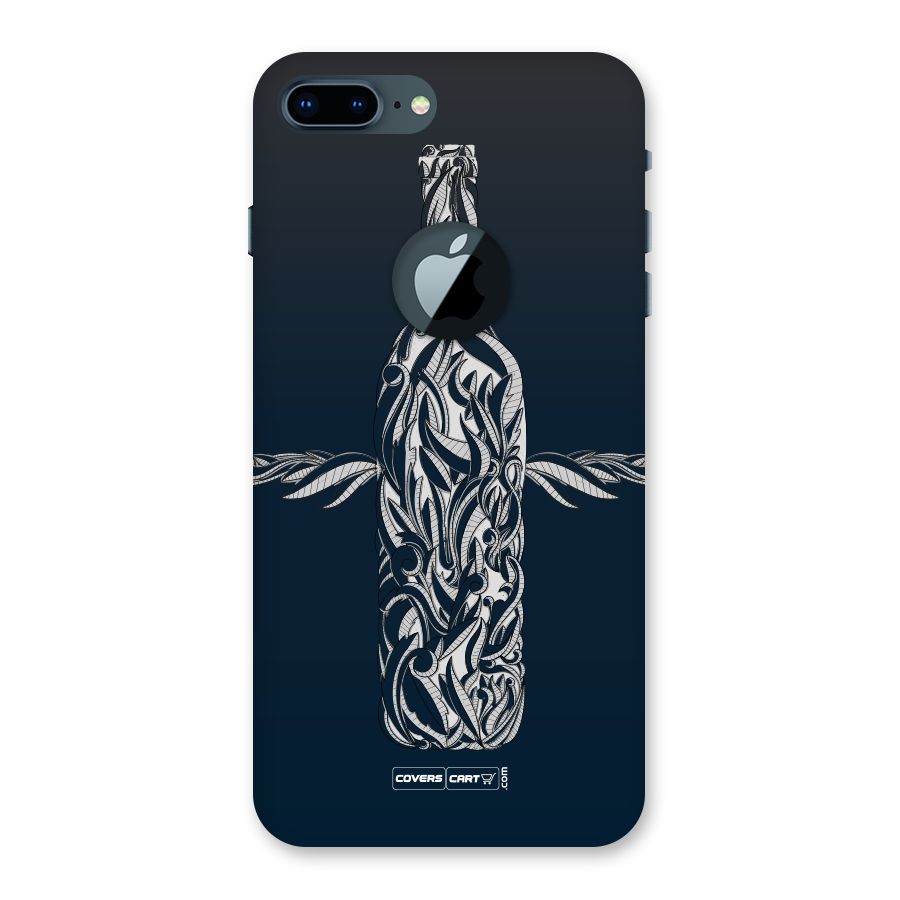 Creative Bottle Back Case for iPhone 7 Plus Logo Cut