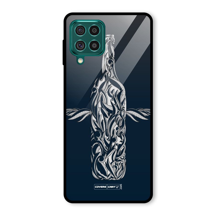 Creative Bottle Glass Back Case for Galaxy F62