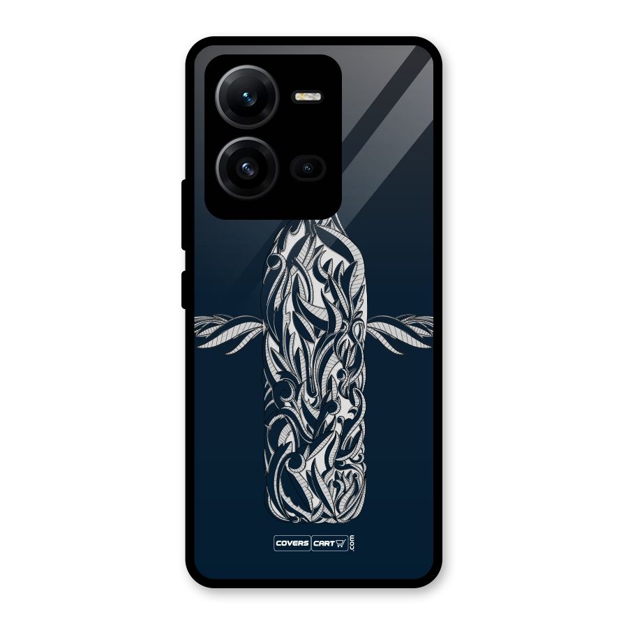 Creative Bottle Glass Back Case for Vivo V25