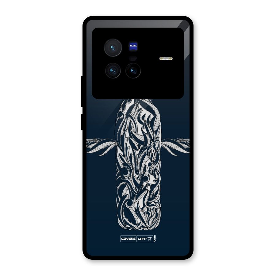 Creative Bottle Glass Back Case for Vivo X80