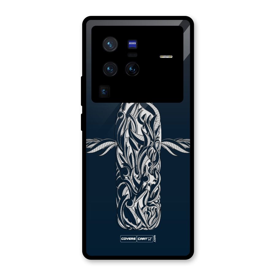 Creative Bottle Glass Back Case for Vivo X80 Pro