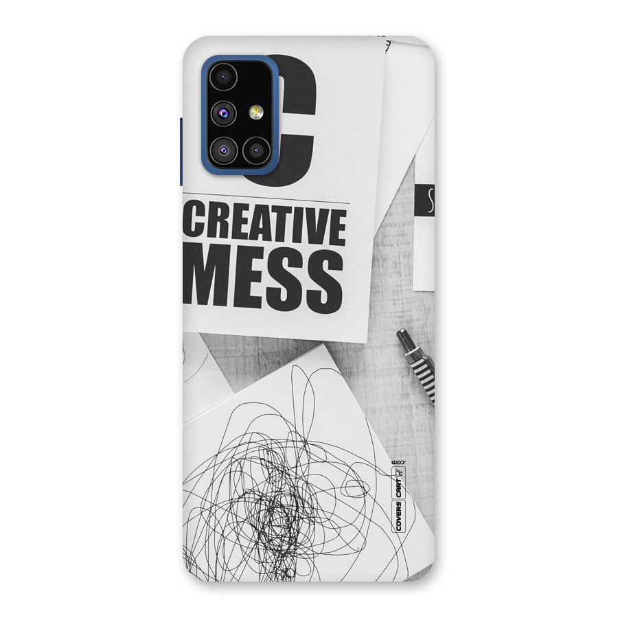 Creative Mess Back Case for Galaxy M51