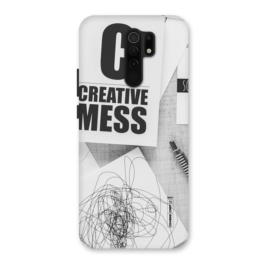 Creative Mess Back Case for Poco M2
